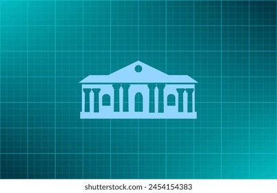icon, vector illustration. Flat design style