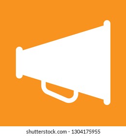 Icon Vector Illustration of a megaphone , EPS10.