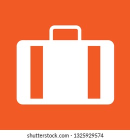 Icon vector illustration of portfolio, briefcase, EPS10.