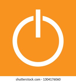 Icon Vector Illustration of power bottom, EPS10.