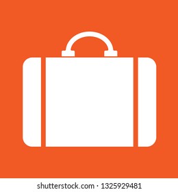 Icon vector illustration of suitcase, EPS10.