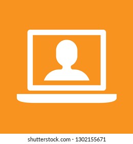 Icon Vector Illustration of user profile , EPS10. 