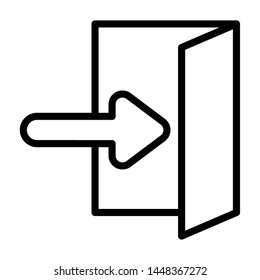 In Icon, Vector Illustration,User Interface Outline