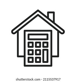 Icon vector image. Can also be used for Real Estate. Suitable for mobile apps, web apps and print media.