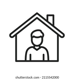 Icon vector image. Can also be used for Real Estate. Suitable for mobile apps, web apps and print media.