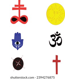 ICON VECTOR ISOLATED ELEMENT CULTURE