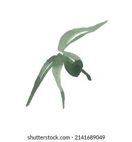 Symbol, Vektorblatt. Öko Natur gesund Konzept. Grünes Symbol für natürliche Pflanzen. Logo-Design. Moderne farbige Illustration einzeln auf weißem Hintergrund