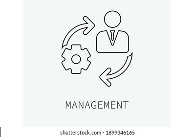 vector de icono. Signo de estilo lineal para concepto móvil y diseño web. ilustración de símbolo. Gráficos vectoriales de píxeles - Vector