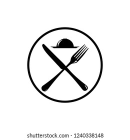 Icon vector logo of food 
