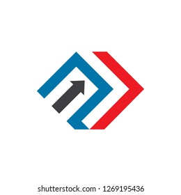 icon vector logo pc or pk initial design