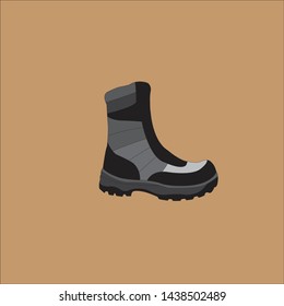 icon vector for a male shoe icon