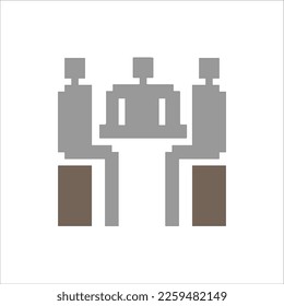 icon vector meeting room template design