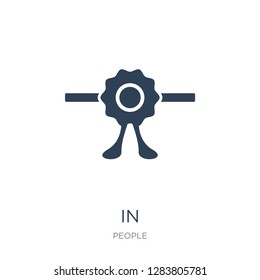 in icon vector on white background, in trendy filled icons from People collection, in vector illustration