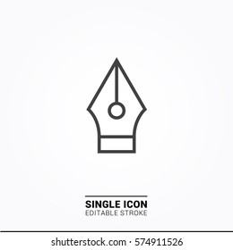 Icon vector pen Single Icon Graphic Design