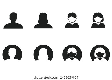icon, vector, people, set, group, illustration, team, teamwork, person, 