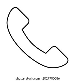 Icon Vector of Phone - Line Style - simple illustration. Editable stroke. Design template vector.outline style design.Vector graphic illustration