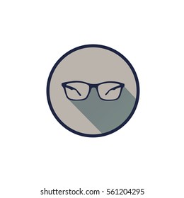 Icon in vector points. For Points of view.