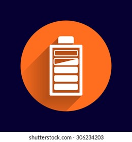 icon vector power load sign symbol supply level.