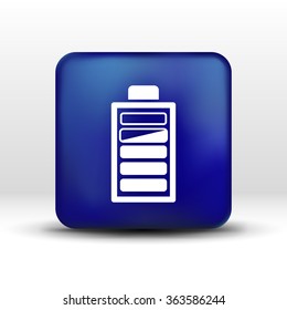 icon vector power load sign symbol supply level.