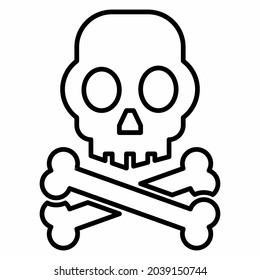 Vector de iconos de la radiación - Estilo de línea - Ilustración simple, trazo editable, vector de plantilla de diseño, Buena para impresiones, carteles, anuncios, anuncios, gráficos de información, etc.