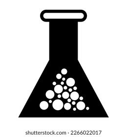 icon vector silhouette vacutainer compound determination test symbol, which is very suitable to be your project material.