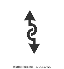 icon vector stock arrow direction template deign trendy