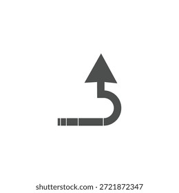 icon vector stock direction template design trendy