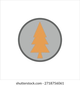 Icono de Vector Stock Tree Ilustración Diseño de moda