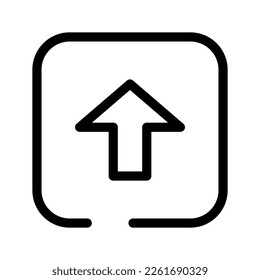 Up Icon Vector Symbol Design Illustration