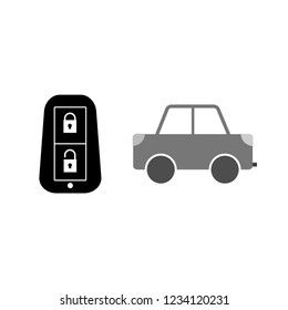 Icon of vehicle remote
