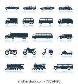 Icon Vehicles vector