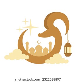 Icon or Vektor About Eid Al Adha