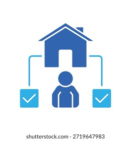 Ícone a Verificação, isolado contra um fundo limpo.