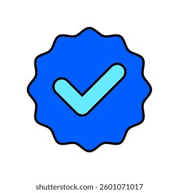 Icon a verified, isolated against a clean background.