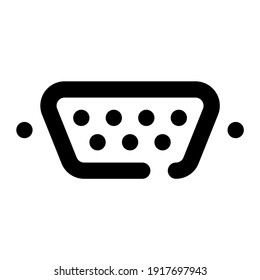 icon vga using line style