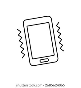 Icon a Vibration, isolated against a clean background.