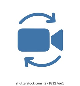 Video Icono: activar la cámara de llamadas