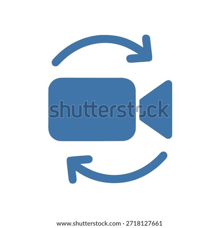 Icon Video call camera switching on
