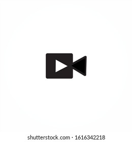 icon video camera vektor ilustration