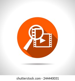 icon of video search