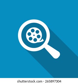 Icon of video search