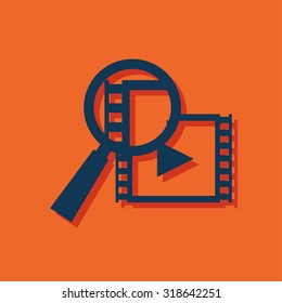 icon of video search