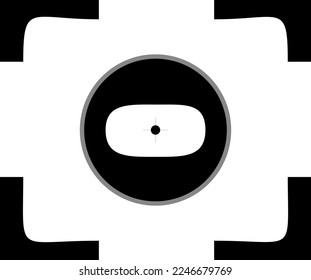 icon viewfinder for a camera. Recording. screen for a video. screen camera in focus