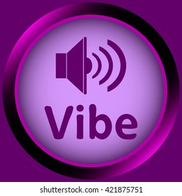 Icon violet vibe loudspeaker
