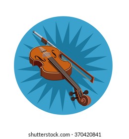 Icon violin music 