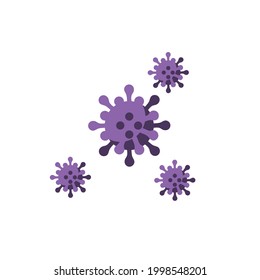 icon virus Elements Vector Free Vector