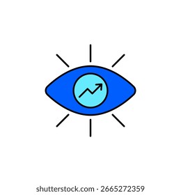 Icon a vision, isolated against a clean background.