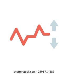 Icon a volatility, isolated against a clean background.