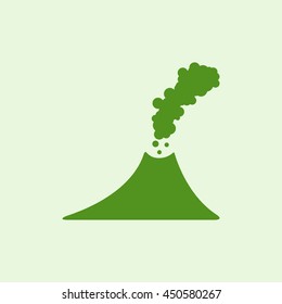 Icon of the volcano.