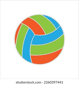 icon volley ball illustration design trndy
